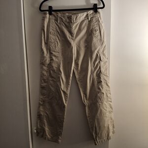 LOFT Women's Khaki Cargo Pants